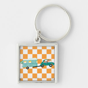 Hitting the Open Road 1 Keychain