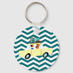 Hitting the Open Road 2 Keychain