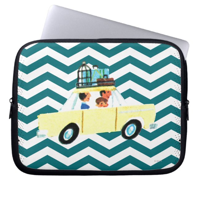 Hitting the Open Road 2 Laptop Sleeve (Front)