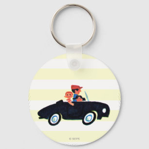 Hitting the Open Road 3 Keychain