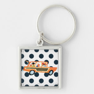 Hitting the Open Road 4 Keychain