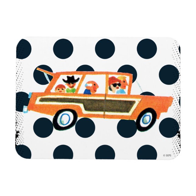 Hitting the Open Road 4 Magnet (Horizontal)