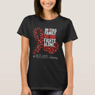 HIV AIDS Awareness Month Red Ribbon T-Shirt