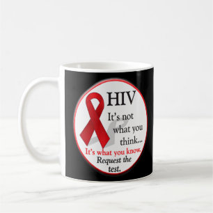HIV Aids World Day Diagnosis Coffee Mug