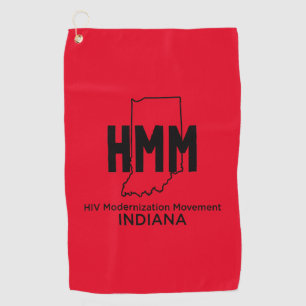 HIV Modernization Movement Indiana Golf Towel