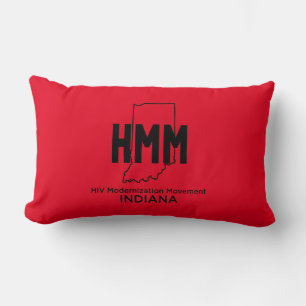 HIV Modernization Movement Indiana Lumbar Pillow