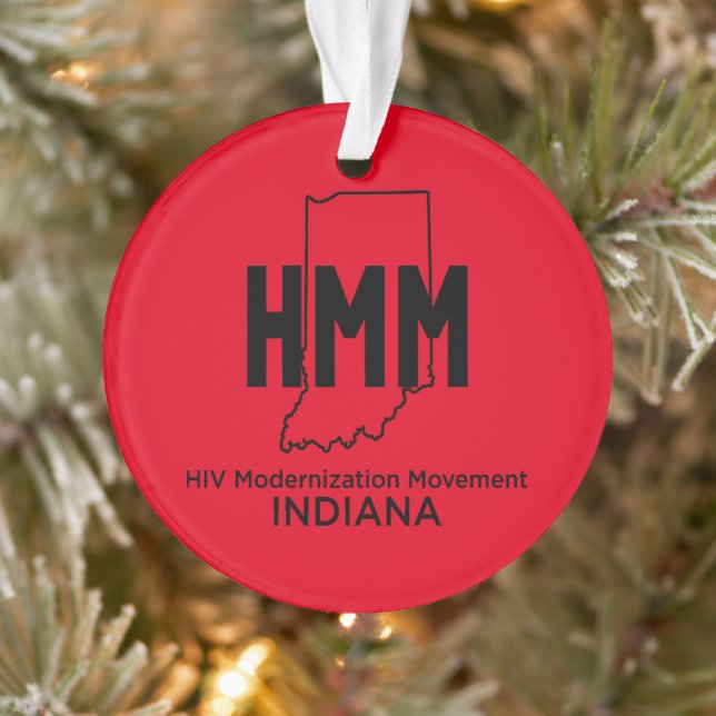 HIV Modernization Movement Indiana Ornament (Tree)