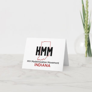 HIV Modernization Movement Indiana Thank You Card