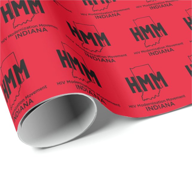 HIV Modernization Movement Indiana Wrapping Paper (Roll Corner)