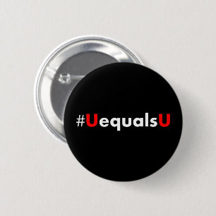 HIV Undetectable Equals Untransmittable - Minimali 2 Inch Round Button