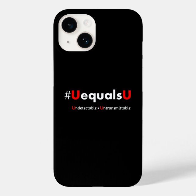 HIV Undetectable Equals Untransmittable - Minimali Case-Mate iPhone Case (Back)