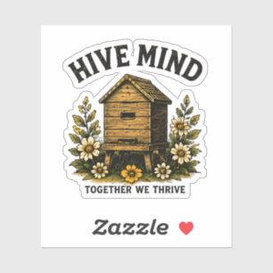 Hive Mind Vintage Beehive Beekeeping Design