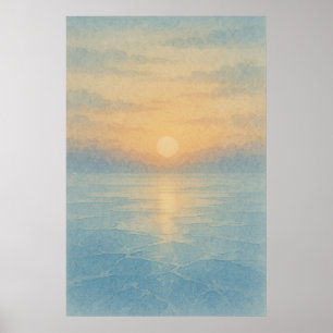 Hiver 6, Lumière gelée, Impression saisonnière