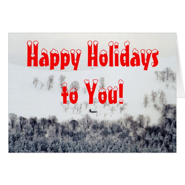 Hiver à Paltinis - Roumanie (Devant horizontal)