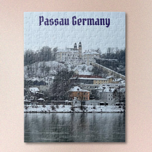 Hiver à Passau, Allemagne Jigsaw Puzzle