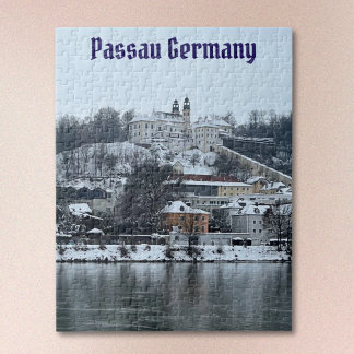 Hiver à Passau, Allemagne Jigsaw Puzzle