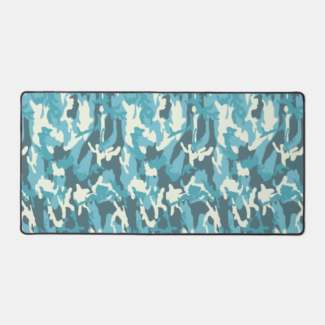 Hiver Camo bleu Camouflage militaire Forces armées (Recto)