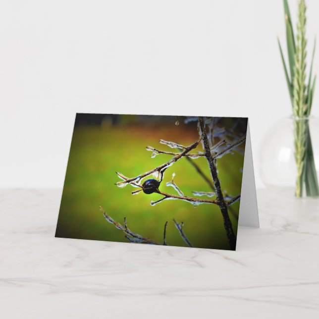 Hiver, carte (Devant)