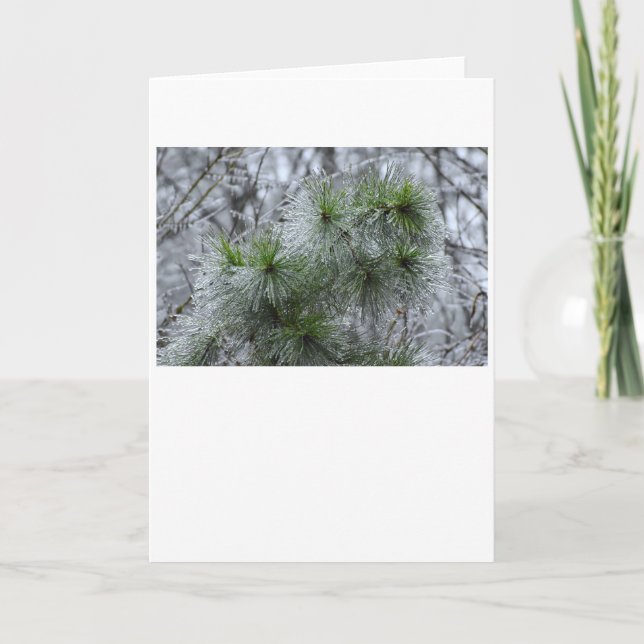 Hiver, carte (Devant)