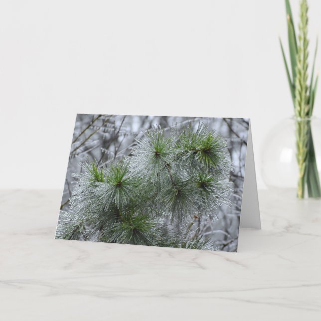 Hiver, carte (Devant)