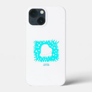 Hiver Coeur de neige Apple iPhone 13 Mini Coque