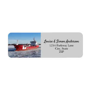 Hiver Freighter Iver Bright Great Lakes Adresse
