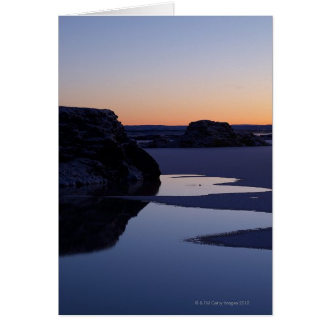 Hiver, Lac Myvatn, Islande (Devant)