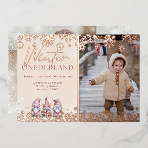 Hiver ONEderland 1er anniversaire invitations fill