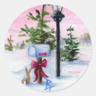 Hiver Wonderland autocollant