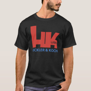 HK Heckler and Koch Logo T-Shirt