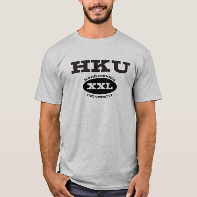HKU Hard Knocks University Tshirt (Front)
