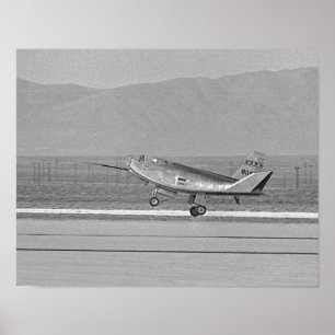 HL-10 First Flight Landing Poster