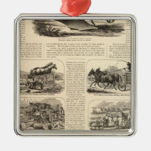 HL Emory and Sons Metal Ornament