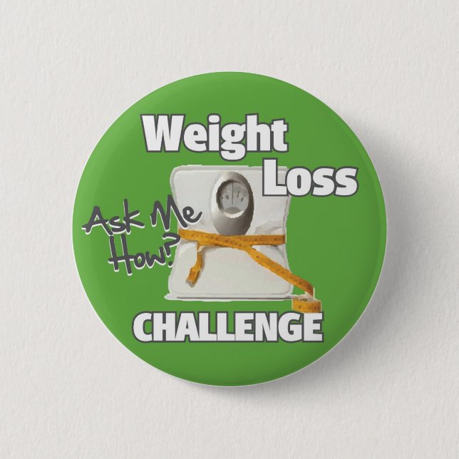 HL Weight Loss Challenge 2 Inch Round Button (Front)