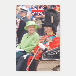 HM Queen Elizabeth-Duke of Edinburgh Post-it Notes