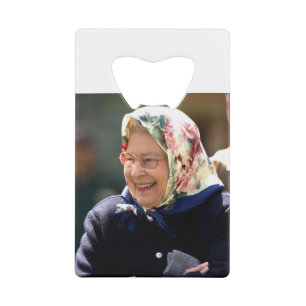 HM Queen Elizabeth II Credit Card Bottle Opener