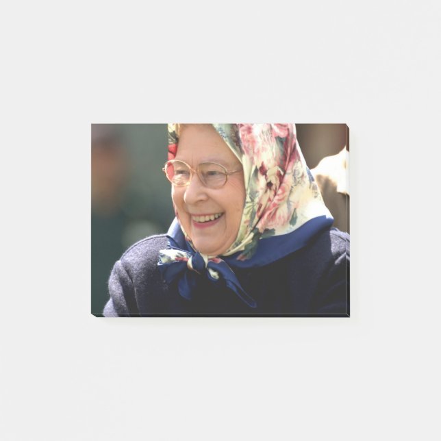 HM Queen Elizabeth II Post-it Notes (Front)