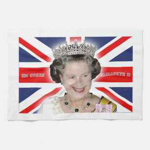 HM Queen Elizabeth II - Pro photo Kitchen Towel