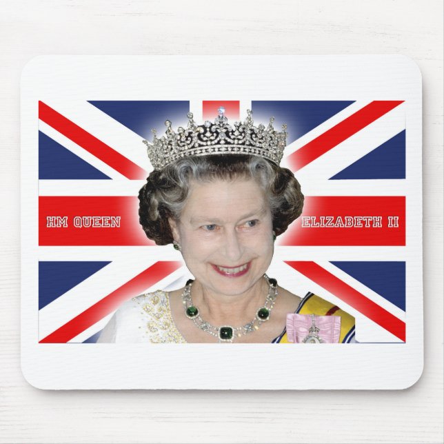 HM Queen Elizabeth II - Pro photo Mouse Pad (Front)