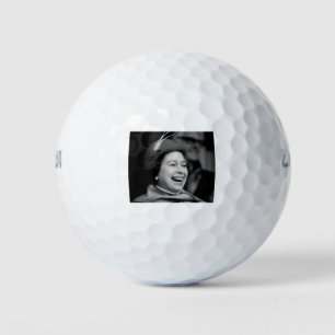 HM Queen Elizabeth II Windsor 1972 Professional Ph Golf Balls