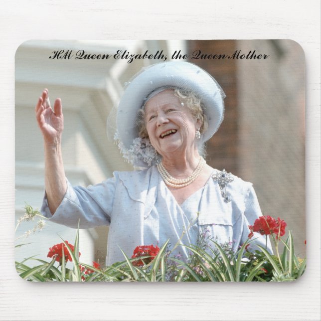 HM Queen Elizabeth, the Queen Mother 1990 Mouse Pad (Front)