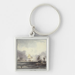 HM Ships Imogene and Andromache passing the Batter Keychain