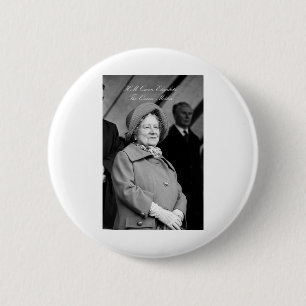 HM The Queen Mother Badminton 1976 2 Inch Round Button