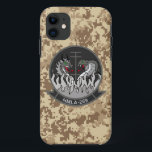 HMLA-269 "The Gunrunners" Marine Camo iPhone 11 Case<br><div class="desc">Marine Light Attack Helicopter Squadron 269 (HMLA-269) is a Marine Helicopter Squadron consisting of AH-1Z SuperCobra attack helicopters and UH-1Y Venom utility helicopters. The Squadron has been in service since February 22, 1971. The squadron is based at Marine Air Station New River, North Carolina. and falls under the command of...</div>