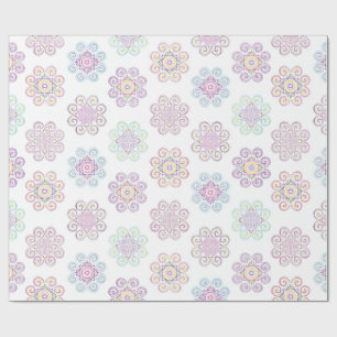 Hmong Inspired Bright Colour (X-Large) Design Wrapping Paper
