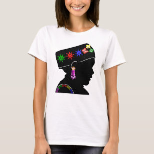 Hmong Lady with Stars earring T-Shirt