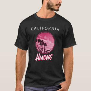 Hmong Miao Ethnic Flag Day Proud To Be California  T-Shirt