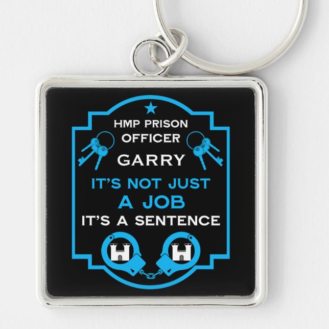 HMP Prison Officer Keychain (Front)