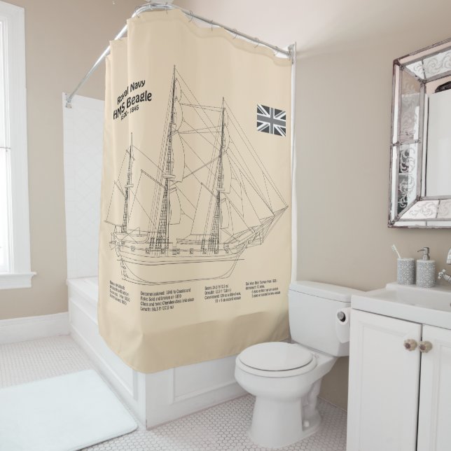 HMS Beagle Tall Ship - Ship Blueprint SD (In Situ)