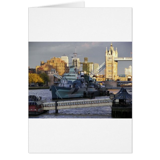 HMS Belfast. (Front)
